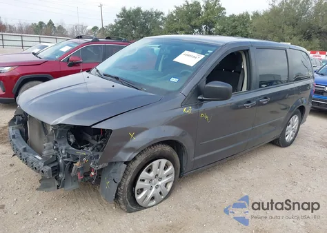 2017 Dodge Grand Caravan Se z USA, uszkodzony, nr VIN 2C4RDGBG2HR839227